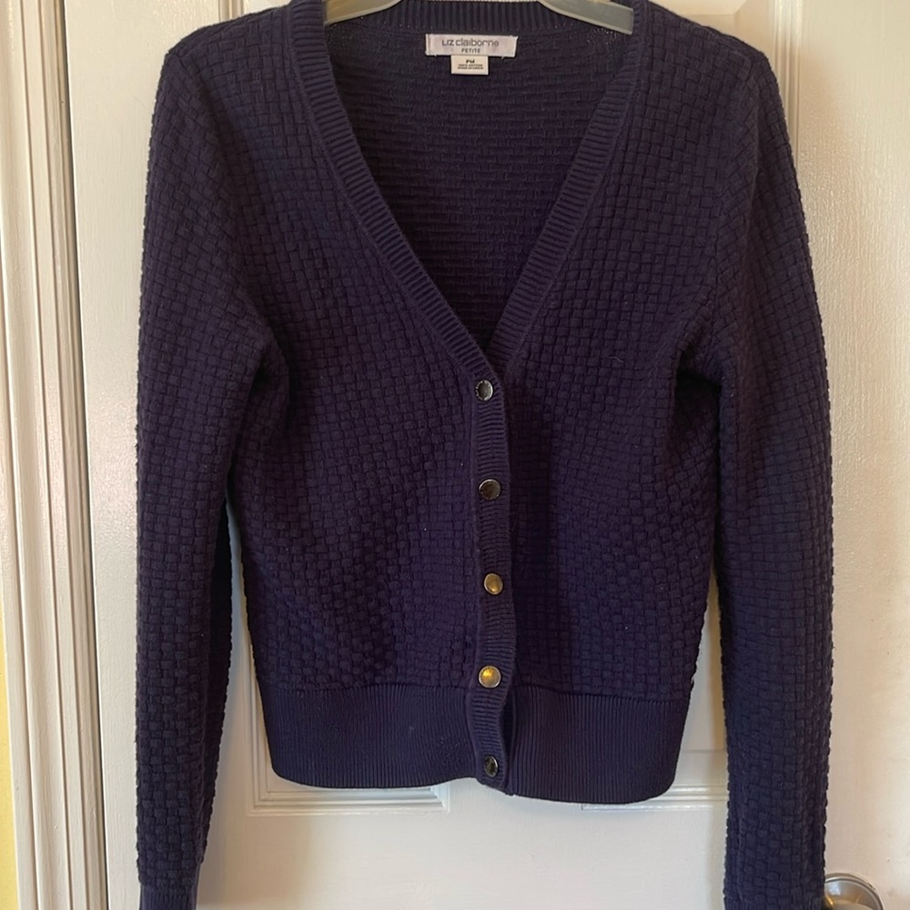 Women’s cardigan- Liz  size PM Liz Claiborne